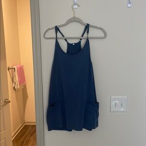 Free People Movement Blue Mini Dress